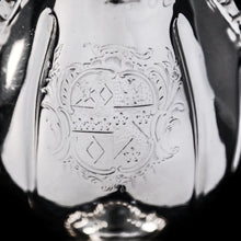 Load image into Gallery viewer, Antique Georgian Solid Sterling Silver Sauce Boat Nautilus Design Armorial Interest - William Shaw 1766 - Artisan Antiques