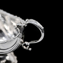 Load image into Gallery viewer, Antique Georgian Solid Sterling Silver Sauce Boat Nautilus Design Armorial Interest - William Shaw 1766 - Artisan Antiques