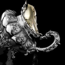 Load image into Gallery viewer, A Magnificent Georgian Solid Silver Tea Set / Service 3 Piece Set - Barnard 1835