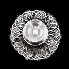 Load image into Gallery viewer, A Rare Antique Georgian Solid Silver Tazza Bowl with Cast Harvest Decorations - Charles Reily & George Storer 1835