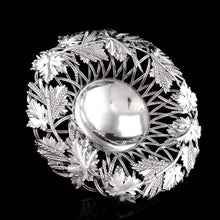 Load image into Gallery viewer, A Rare Antique Georgian Solid Silver Tazza Bowl with Cast Harvest Decorations - Charles Reily & George Storer 1835