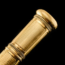 Load image into Gallery viewer, Antique French Solid Silver Gilt Large Etui Case with Engine Turning - 19th Century