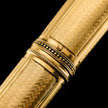 Load image into Gallery viewer, Antique French Solid Silver Gilt Large Etui Case with Engine Turning - 19th Century