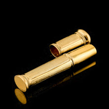 Load image into Gallery viewer, Antique French Solid Silver Gilt Large Etui Case with Engine Turning - 19th Century