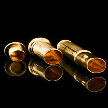 Load image into Gallery viewer, Antique French Solid Silver Gilt Large Etui Case with Engine Turning - 19th Century