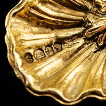 Load image into Gallery viewer, Antique Georgian Solid Silver Gilt Salt/Coffee Spoons with Rococo Decoration - London, 1824/7