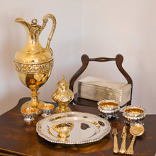 Load image into Gallery viewer, Antique Georgian Solid Silver Pair of Salt Cellars - Barnards 1836