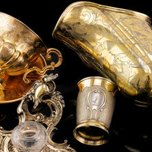 Load image into Gallery viewer, Antique Georgian Solid Silver Parcel Gilt Beaker/Cup - Peter & Ann Bateman 1796