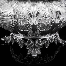Load image into Gallery viewer, RESERVED - A Spectacular Antique Solid Silver Tea Set/Service with Highly Decorative Embossed/Chased Design - R W Smith 1837 - Artisan Antiques