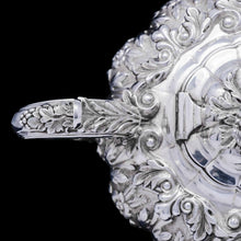 Load image into Gallery viewer, RESERVED - A Spectacular Antique Solid Silver Tea Set/Service with Highly Decorative Embossed/Chased Design - R W Smith 1837 - Artisan Antiques