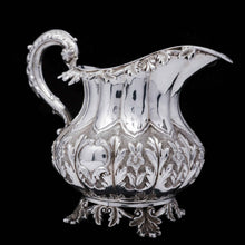Load image into Gallery viewer, RESERVED - A Spectacular Antique Solid Silver Tea Set/Service with Highly Decorative Embossed/Chased Design - R W Smith 1837 - Artisan Antiques