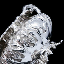 Load image into Gallery viewer, RESERVED - A Spectacular Antique Solid Silver Tea Set/Service with Highly Decorative Embossed/Chased Design - R W Smith 1837 - Artisan Antiques