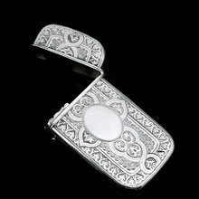 Load image into Gallery viewer, A Very Large Solid Silver Victorian Cigar/Cheroot Case - George Unite 1871