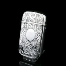 Load image into Gallery viewer, A Very Large Solid Silver Victorian Cigar/Cheroot Case - George Unite 1871