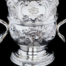 Load image into Gallery viewer, Georgian Solid Silver Loving Cup / Two Handled Cup - London 1748 - Artisan Antiques