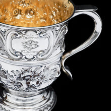 Load image into Gallery viewer, Georgian Solid Silver Loving Cup / Two Handled Cup - London 1748 - Artisan Antiques