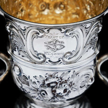 Load image into Gallery viewer, Georgian Solid Silver Loving Cup / Two Handled Cup - London 1748 - Artisan Antiques