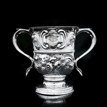 Load image into Gallery viewer, Georgian Solid Silver Loving Cup / Two Handled Cup - London 1748 - Artisan Antiques