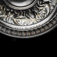 Load image into Gallery viewer, Magnificent Pair of Antique Solid Silver Parcel Gilt Candlesticks - c.1890s