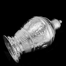 Load image into Gallery viewer, A Massive Victorian Solid Silver Tea Caddy / Ginger Jar / Vase - John Septimus Beresford 1876
