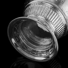 Load image into Gallery viewer, A Massive Victorian Solid Silver Tea Caddy / Ginger Jar / Vase - John Septimus Beresford 1876