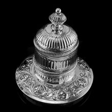 Load image into Gallery viewer, A Massive Victorian Solid Silver Tea Caddy / Ginger Jar / Vase - John Septimus Beresford 1876
