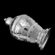 Load image into Gallery viewer, A Massive Victorian Solid Silver Tea Caddy / Ginger Jar / Vase - John Septimus Beresford 1876