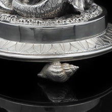 Load image into Gallery viewer, A Magnificent Victorian Solid Silver Figural Centrepiece Bowl - Henry Lewis 1896 - Artisan Antiques