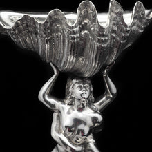 Load image into Gallery viewer, A Magnificent Victorian Solid Silver Figural Centrepiece Bowl - Henry Lewis 1896 - Artisan Antiques