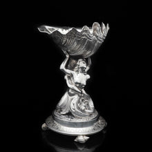 Load image into Gallery viewer, A Magnificent Victorian Solid Silver Figural Centrepiece Bowl - Henry Lewis 1896 - Artisan Antiques