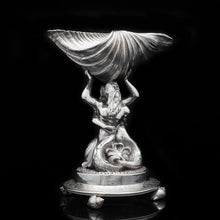 Load image into Gallery viewer, A Magnificent Victorian Solid Silver Figural Centrepiece Bowl - Henry Lewis 1896 - Artisan Antiques