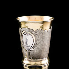 Load image into Gallery viewer, Antique Georgian Solid Silver Parcel Gilt Beaker/Cup - Peter & Ann Bateman 1796