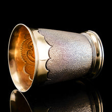 Load image into Gallery viewer, Antique Georgian Solid Silver Parcel Gilt Beaker/Cup - Peter & Ann Bateman 1796