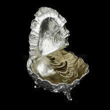Load image into Gallery viewer, Antique Solid Silver Spoon Warmer / Sugar Bowl in Rococo Form Giant Clam - c.1890