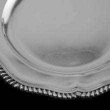 Load image into Gallery viewer, Antique Solid Silver Dish with Coat of Arms for Michael Bass, 1st Baron Burton - Garrard 1888
