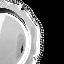 Load image into Gallery viewer, Antique Solid Silver Dish with Coat of Arms for Michael Bass, 1st Baron Burton - Garrard 1888