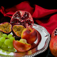 Load image into Gallery viewer, Antique Solid Silver Dish with Coat of Arms for Michael Bass, 1st Baron Burton - Garrard 1888