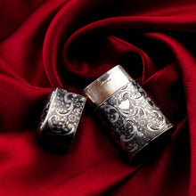 Load image into Gallery viewer, Antique Imperial Russian Solid Silver Niello Vesta Case with Fine Engravings - 19th Century