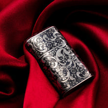 Load image into Gallery viewer, Antique Imperial Russian Solid Silver Niello Vesta Case with Fine Engravings - 19th Century