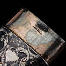 Load image into Gallery viewer, Antique Imperial Russian Solid Silver Niello Vesta Case with Fine Engravings - 19th Century