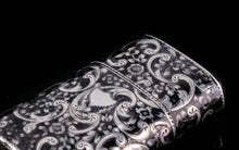 Load image into Gallery viewer, Antique Imperial Russian Solid Silver Niello Vesta Case with Fine Engravings - 19th Century