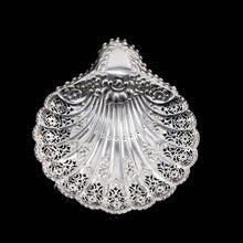 Load image into Gallery viewer, Antique Victorian Large Solid Silver Scallop-Shaped Dish/Bowl - Henry Atkin 1899 - Artisan Antiques