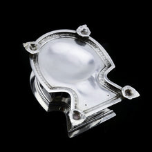 Load image into Gallery viewer, A Fine Quality Antique Solid Silver Inkwell / Inkstand in Scallop Form - Carrington 1903