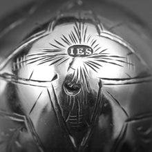 Load image into Gallery viewer, Antique Imperial Russian Solid Silver Egg - J.E. Sallman, St Petersburg, Mid-19th Century