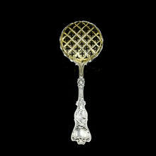 Load image into Gallery viewer, A Magnificent Victorian Solid Silver Sugar Sifter Spoon - Francis Higgins 1875