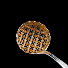 Load image into Gallery viewer, Antique Solid Silver Sugar Sifter Spoon - Francis Higgins 1856