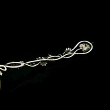 Load image into Gallery viewer, Antique Victorian Solid Sterling Silver Sugar Sifter Spoon with Grape Vine Design - Taylor & Perry 1853