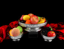 Load image into Gallery viewer, Antique Victorian Solid Silver Bowls, Set of Three with Roman Frieze - Elkington & Co 1895