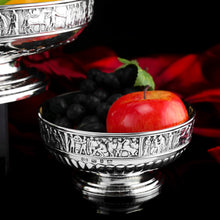 Load image into Gallery viewer, Antique Victorian Solid Silver Bowls, Set of Three with Roman Frieze - Elkington & Co 1895