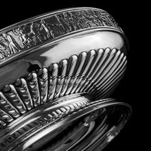 Load image into Gallery viewer, Antique Victorian Solid Silver Bowls, Set of Three with Roman Frieze - Elkington & Co 1895
